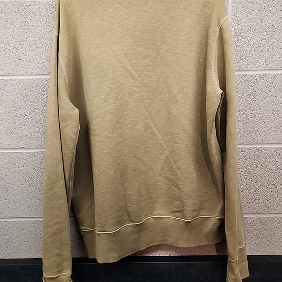 Polo Ralph Lauren Collared Henley Sweater Adult XL Brown Cotton Sweatshirt - Picture 7 of 10